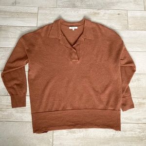 Madewell Merino Wool Pullover Sweater, Size 2XL